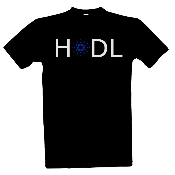Tričko s potiskem HODL tričko Cardano 2